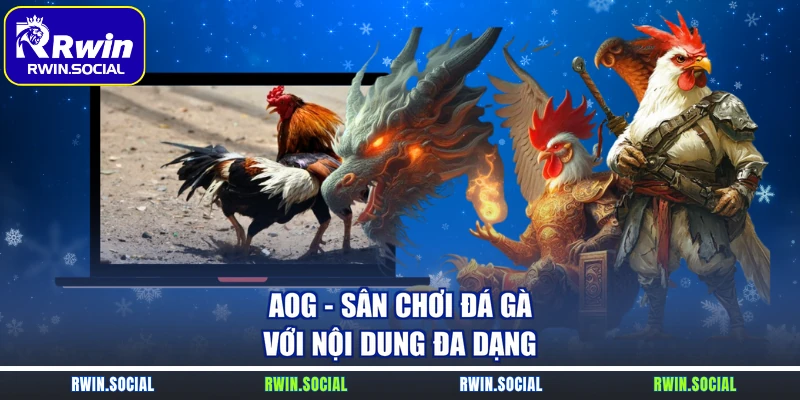 AOG - Sân chơi đá gà với nội dung đa dạng