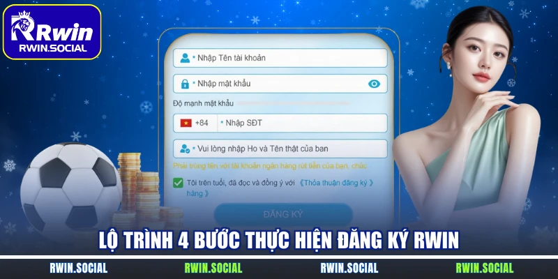 Lộ trình 4 bước thực hiện đăng ký RWin