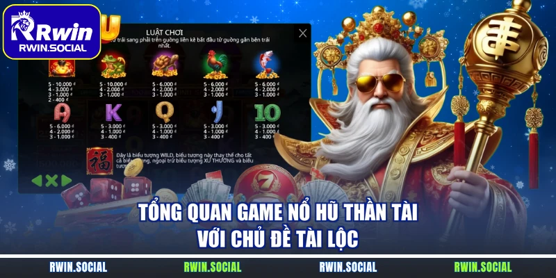 Tổng quan game nổ hũ thần tài với chủ đề tài lộc